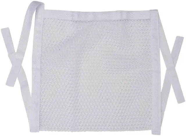 Alt view image 4 of 6 - 135 Polyester Sneaker Wash and Dry Bag for Laundry Machines - White