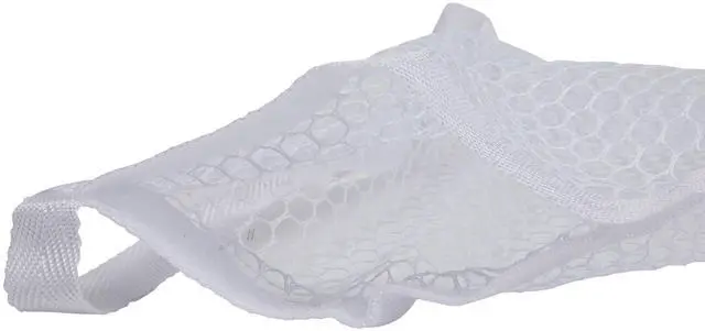 Alt view image 6 of 6 - 135 Polyester Sneaker Wash and Dry Bag for Laundry Machines - White