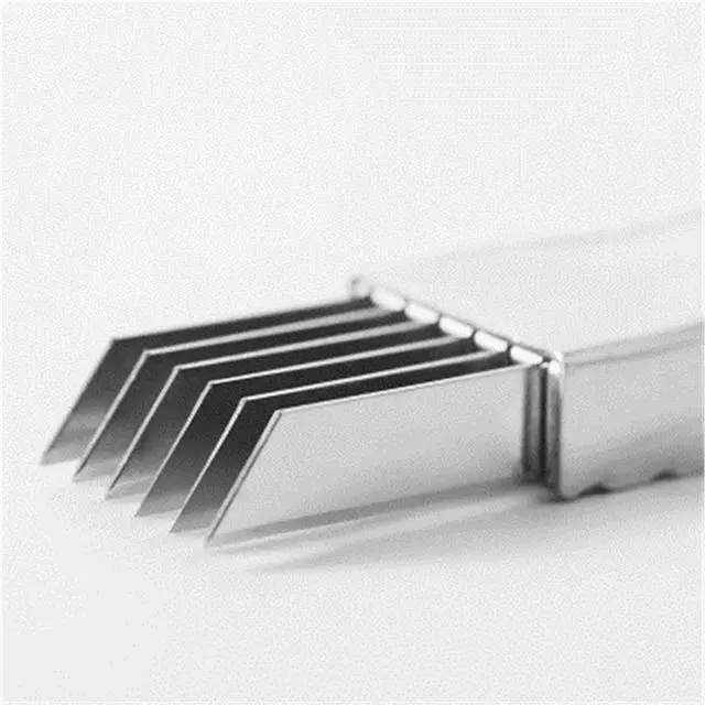 Alt view image 3 of 5 - Stainless Steel Chopped Green Onion Knife,Kitchen Tool Slice Cutlery Vegetable Cutter Sharp Scallion Cutter Shred Knife