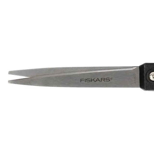 Alt view image 5 of 7 - 8" Everyday Recycled Stainless Steel Scissors, Home & Office, Gray | Ergonomic Handles, Great for Cutting Paper, Cardboard, Photos and More