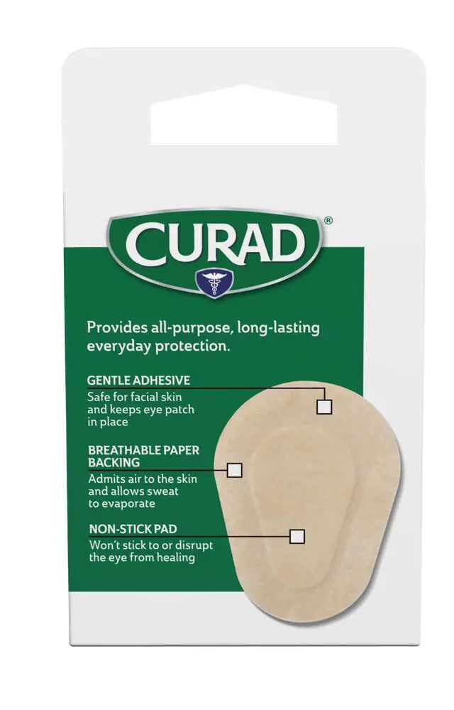 Alt view image 4 of 7 - Eye Patch, Non-Woven (Paper), 2 1/4 Inches X 3 1/8, Inches, 20 Count
