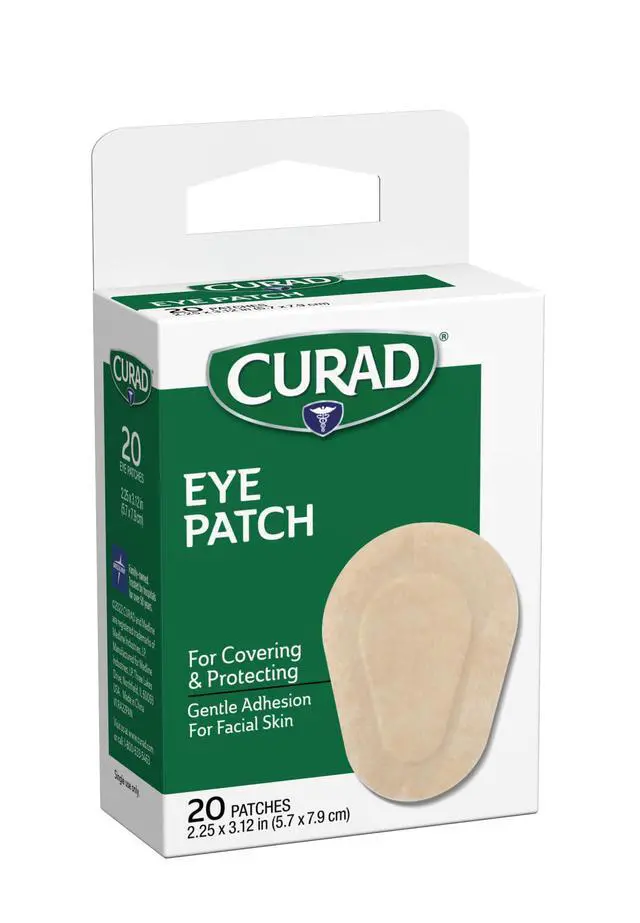 Alt view image 6 of 7 - Eye Patch, Non-Woven (Paper), 2 1/4 Inches X 3 1/8, Inches, 20 Count