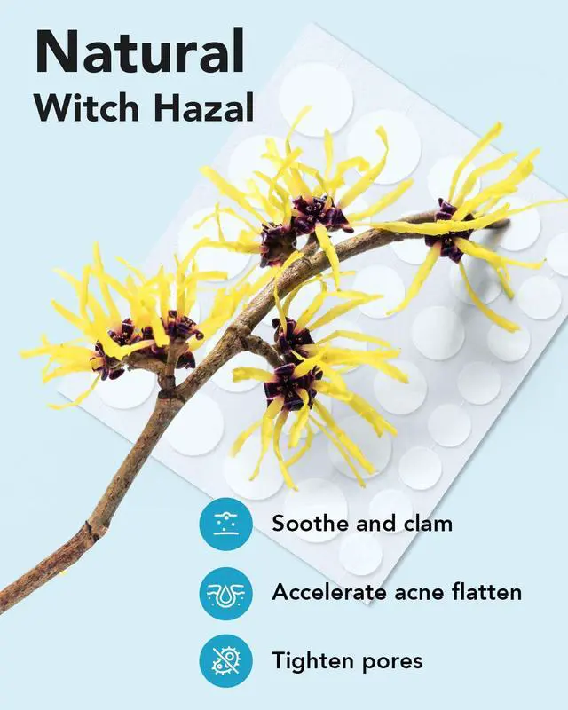 Alt view image 4 of 7 - LitBear Acne Pimple Patches- Day and Night 4 Sizes 180 Dots Thin & Thick Hydrocolloid Patches with Witch Hazel, Tea Tree & Calendula Oil, Pimple Stickers for Covering Zits, Spots, Acne Dots