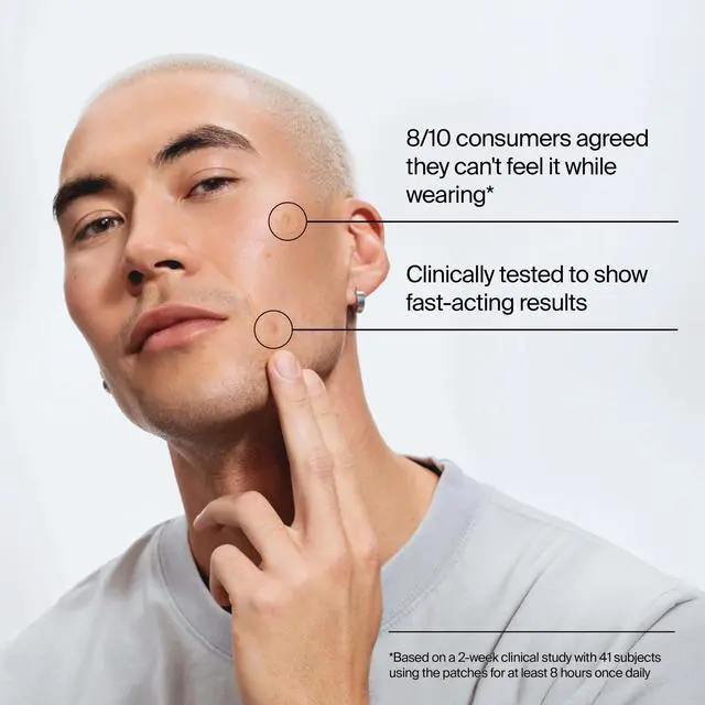 Alt view image 4 of 7 - Neutrogena Stubborn Acne Patches, Ultra-Thin Pimple Patches, 24 Ct | Hydrocolloid Absorbs Impurities, Ultra-Thin, Works Overnight, Pimple Patches