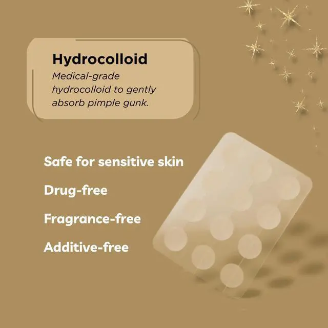 Alt view image 5 of 7 - ICON Hydrocolloid Acne Pimple Patch for Shrinking the Look of Zits and Whiteheads | Nighttime Spot Stickers for Face and Skin | Acne Stickers Cover Blemish (36 Count (Pack of 1))