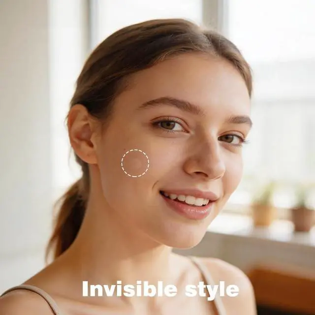 Alt view image 5 of 6 - ANNISHER 5 Size Acne Spot Dots Acne Pimple Patches for Covering Zits Blemishes Ultra Thin Spot Stickers for Face 10Pcs(450 Patches)