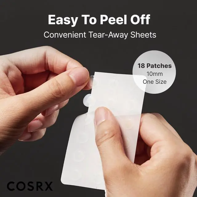 Alt view image 7 of 7 - COSRX Clear Fit Invisible Master Patch, Ultra-Thin Spot Cover (18 Counts) | Seamless Hydrocolloid Pimple Stickers for Invisible Spot Coverage, Quick & Easy Blemish Care, Korean Skin Care, Pore Care