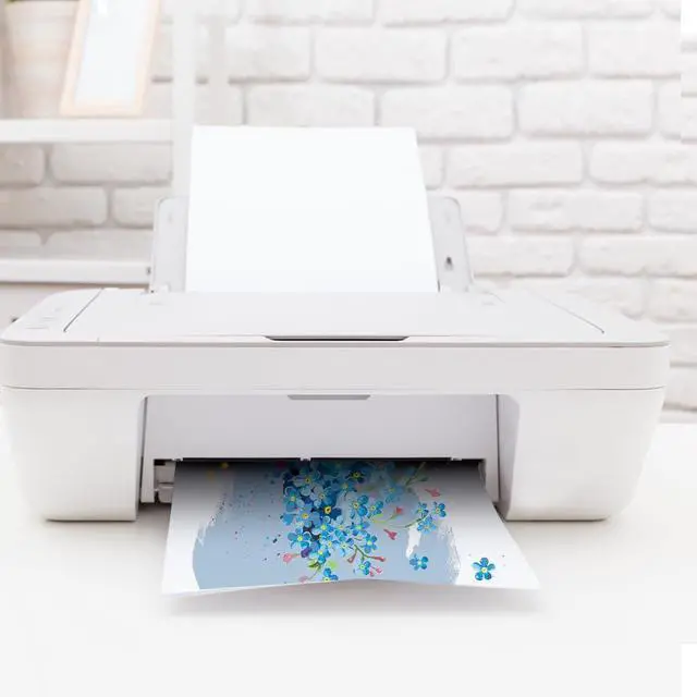 Alt view image 7 of 7 - 8" x 10.5" Blank Printer Paper - 100 Sheets/200 Pages Blank Loose-Leaf Papers, Copy Paper Printing in Office/Home/School, 100gsm Blank Paper