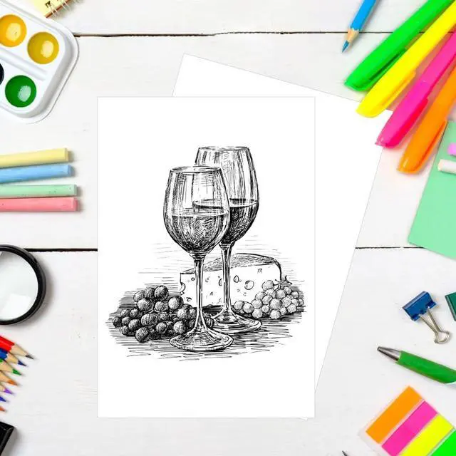 Alt view image 5 of 7 - Half Letter Blank Printer Paper, 80 Sheets/160 Pages, 100gsm Blank Copy Paper, Blank Paper for Office & School, Perfect for Bullet Journal & Note Taking, 5.6" x 8.3"