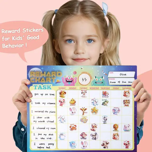 Alt view image 4 of 6 - 3 Rolls Animal Stickers for Kids, 1500 PCS Kids Stickers Bulk for Toddlers 2-4, 24 Designs Farm/Ocean/Wild Cute Sticker with Motivational Words for Kid Reward, School Supplies (1.0 Inch)