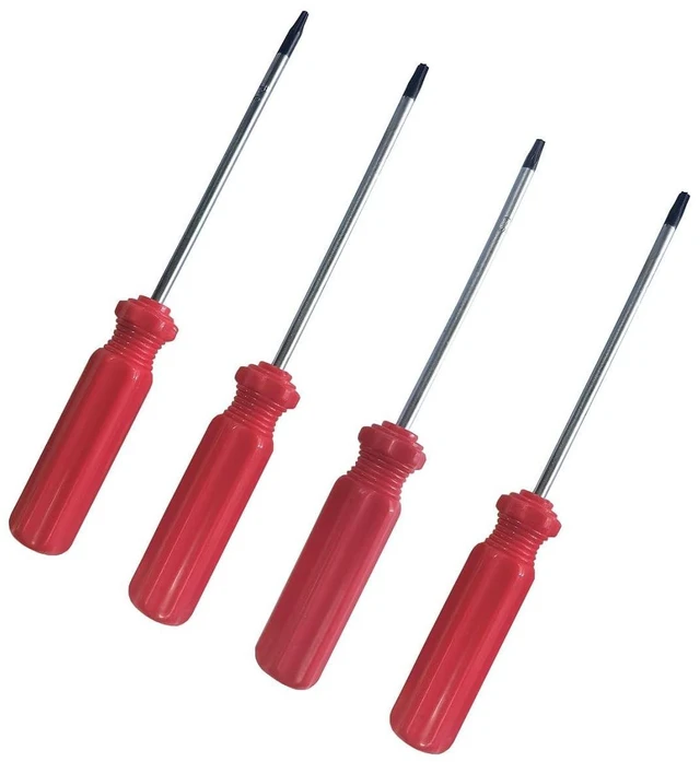 Main image of Torx Screwdriver Set T6 T8 T9 T10 Torx Security Screwdriver for PS4, Precision Magnetic Screwdriver Set Repair Tool Kit for Xbox One/Xbox 360 Controller/PS3/PS4, with Safe Pry Tools