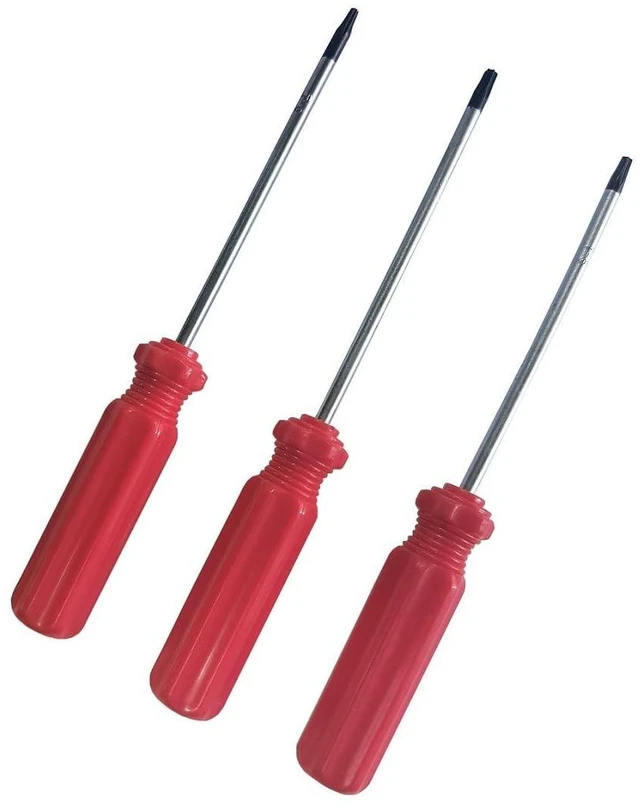 Alt view image 6 of 7 - Torx Screwdriver Set T6 T8 T9 T10 Torx Security Screwdriver for PS4, Precision Magnetic Screwdriver Set Repair Tool Kit for Xbox One/Xbox 360 Controller/PS3/PS4, with Safe Pry Tools
