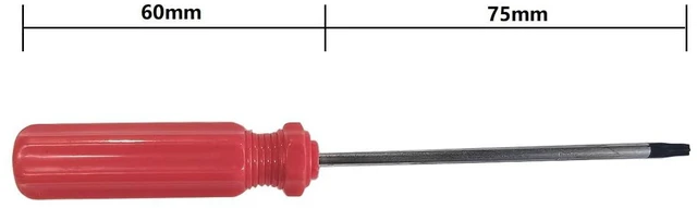 Alt view image 5 of 7 - Torx Screwdriver Set T6 T8 T9 T10 Torx Security Screwdriver for PS4, Precision Magnetic Screwdriver Set Repair Tool Kit for Xbox One/Xbox 360 Controller/PS3/PS4, with Safe Pry Tools