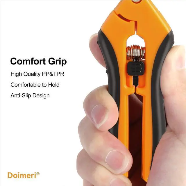 Alt view image 6 of 7 - 2 Pack Pruning Shears, 6.5 Gardening Scissors with Sharp Stainless Steel Blades and Comfort Grip, Perfect for Fine Pruning, Plants/Bonsai Clipping, Ideal Gift for Plant Lovers