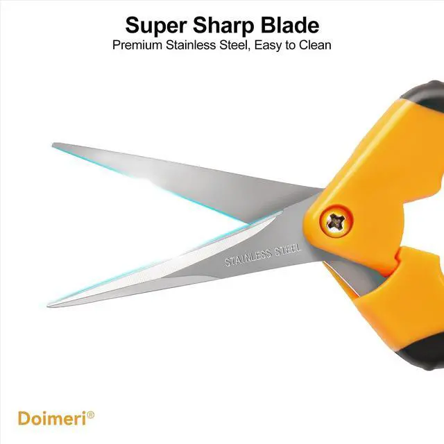 Alt view image 4 of 7 - 2 Pack Pruning Shears, 6.5 Gardening Scissors with Sharp Stainless Steel Blades and Comfort Grip, Perfect for Fine Pruning, Plants/Bonsai Clipping, Ideal Gift for Plant Lovers