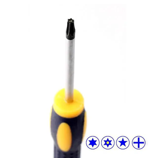 Alt view image 7 of 7 - T6 T8H T10H Torx Screwdriver with Security Hole for Xbox One 360 PS3 PS4 Controller Repair Tool Kit with Spudger