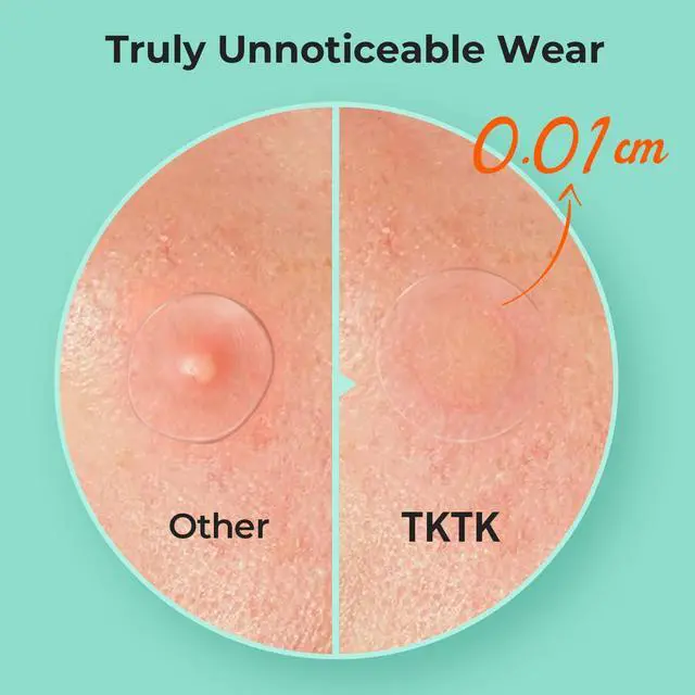 Alt view image 2 of 7 - Pimple Patches, 12mm Invisible Acne Cover for Face with Salicylic Acid | 0.01cm Extra Thin Outer Edge for Daytime Wear, Hydrocolloid Zit Patch, for Blemish Pustule Whitehead Spot Coverage, 48 Count