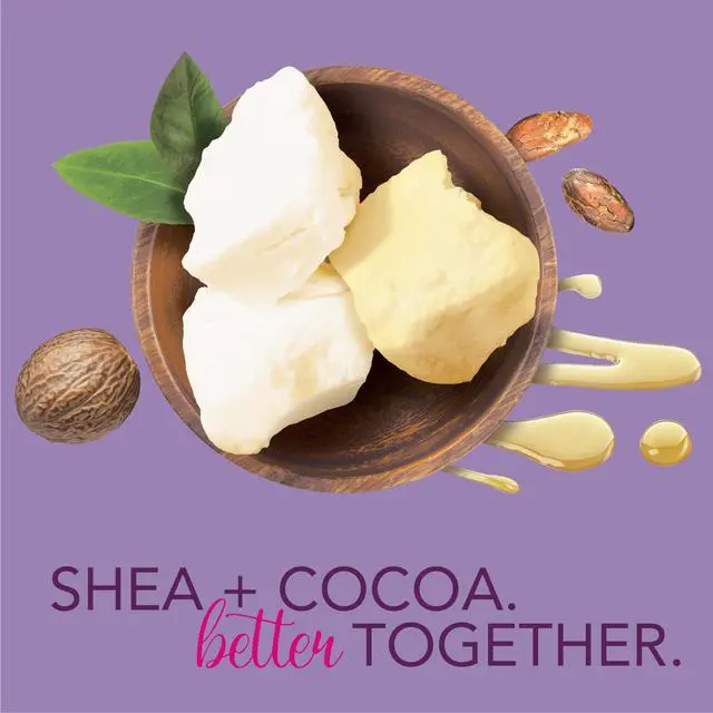 Alt view image 6 of 7 - Shea and Cocoa Whipped Body Butter Lotion, Tone Enriching Hand And Body Lotion for Dry Skin, with Vitamins B3 & E, 8.5 Oz