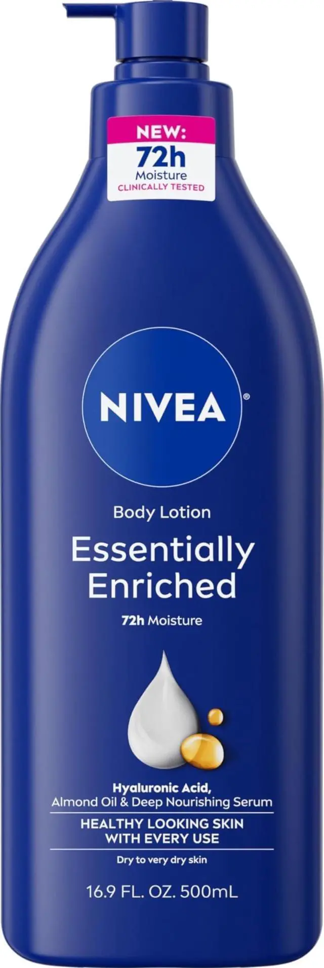 Main image of Essentially Enriched Body Lotion, Very Dry Skin, Almond Oil, 16.9 Oz
