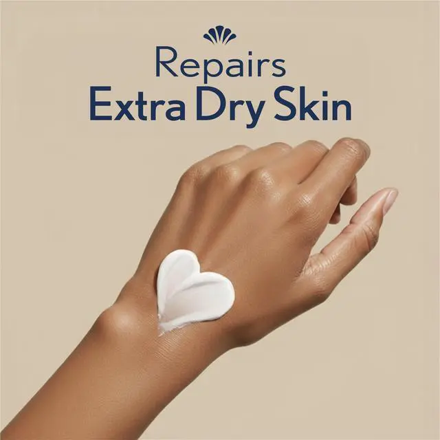 Alt view image 3 of 7 - Hand & Body Lotion, 24hr Moisturizing, Repairs Extra Dry Skin, All Day Hydration, Lightweight Formula, Absorbs Instantly, Perfect for Daily Use, Shea Butter Blend, Vanilla Scent, 18 fl oz