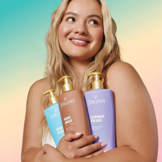 Alt view image 6 of 7 - Jergens Shea Fusion Vanilla Crush Body Lotion, Dry Skin, 14 fl oz | Shea Butter and Vitamin E Moisturizing Lotion, Vanilla Scent, Dry Skin Relief, Women, Daily Hydration