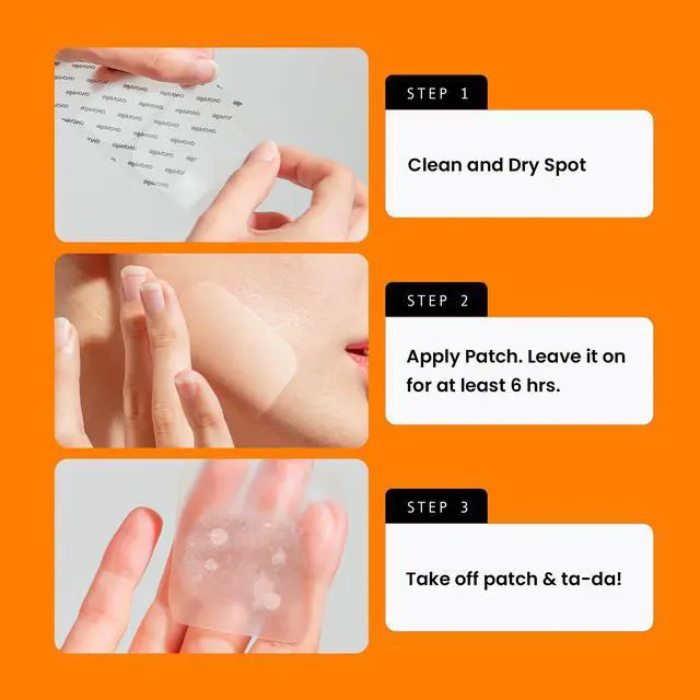 Alt view image 7 of 7 - XL Large Hydrocolloid Acne Cover Patches for Face & Body 8 Count | Large Hydrocolloid Pimple Patches, Cystic Zit Patches, Big Spot Stickers, for Cheek, Nose, Body, Tea Tree, Cica, Vegan