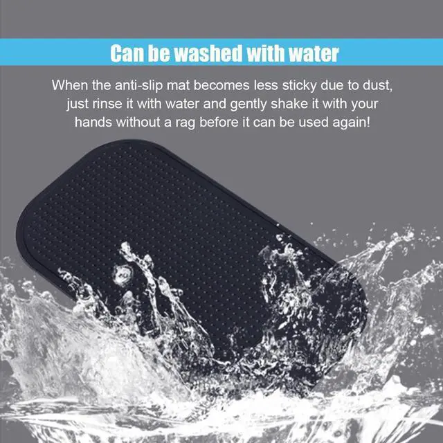 Alt view image 5 of 6 - 5PCS Car Dashboard Non-Slip Mat, Anti-Slide Sticky Pads | Multifunctional Dash Pad for Auto Dashboard, Cell Phone Bracket Mat, Fit for Phones, Keys, Sunglasses, GPS, Coins, Mirrors