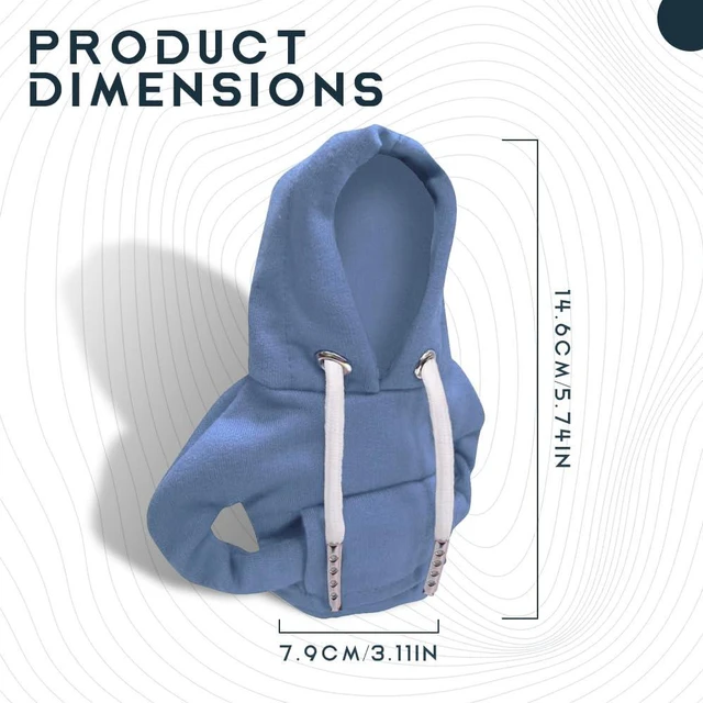 Alt view image 2 of 7 - Gear Shift Hoodie, Gear Shift Cover, Funny Sweater Hoodie Car Gear Shift Cover for Gearshift Protection Decoration, Automotive Interior Accessories Universal for Most Cars