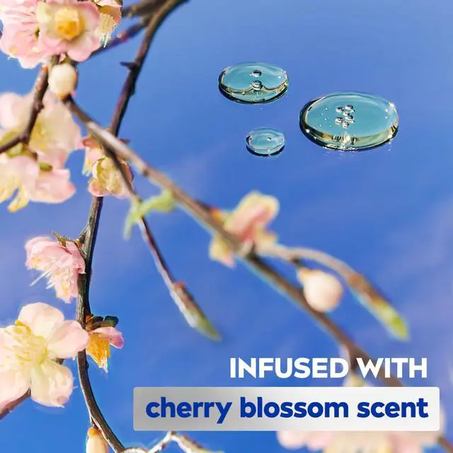 Alt view image 7 of 7 - Oil Infused Cherry Blossom and Jojoba Oil Body Lotion for Women, Fast-Absorbing and Non-Greasy Cherry Blossom Scented Lotion Moisturizes for 48 Hours, 16.9 Fl Oz Pump Bottle