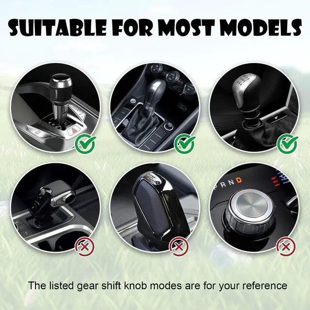 Alt view image 5 of 7 - Car Gear Shift Hoodie, Cute Cow Stripe Shifter Knob Hoodie Cover for Cars, Trucks, SUVs, Auto Interior Protector Decoration Gadgets for Women Men 2024