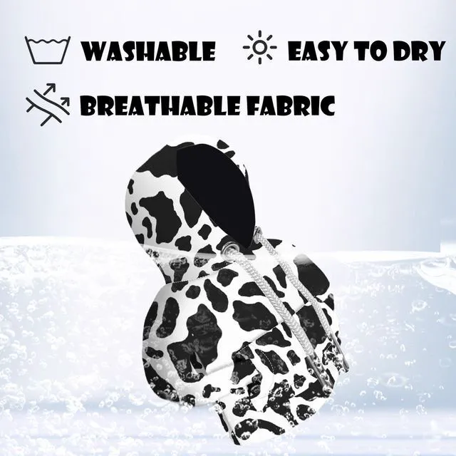 Alt view image 7 of 7 - Car Gear Shift Hoodie, Cute Cow Stripe Shifter Knob Hoodie Cover for Cars, Trucks, SUVs, Auto Interior Protector Decoration Gadgets for Women Men 2024