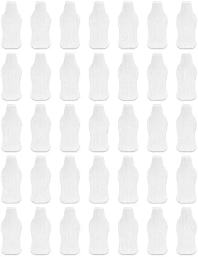 Main image of 35 Pcs Cable Labels, Multi-Color Write On Cord/Wire Labels, Cable Tags and Wire Tags for Cable Management and Identification (White, Irregular)