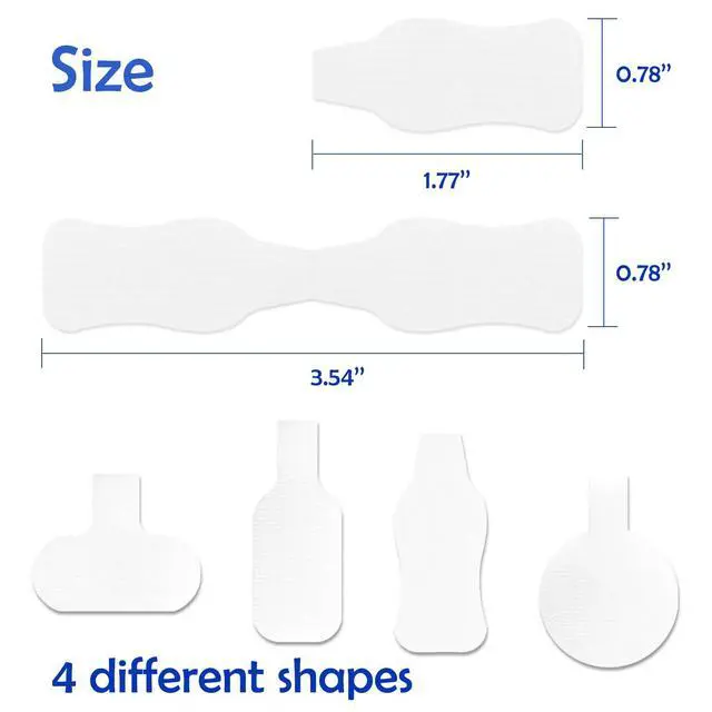 Alt view image 2 of 5 - 35 Pcs Cable Labels, Multi-Color Write On Cord/Wire Labels, Cable Tags and Wire Tags for Cable Management and Identification (White, Irregular)
