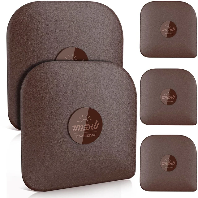 Main image of Pan Scraper Tool for Kitchen 5 Pcs Pot Scraper | Multifunctional Pot Scraper Kitchen Tool, Non-Slip, Food Safe, High Heat Resistant-Brown