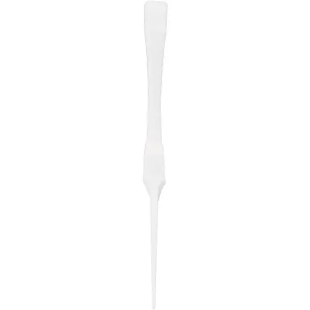 Alt view image 3 of 5 - Polypropylene Scraper Tool Food Safe Scraper for Removing Caked-On Residue in Commercial Kitchens, Plastic, 7.82 x 3 Inches, White