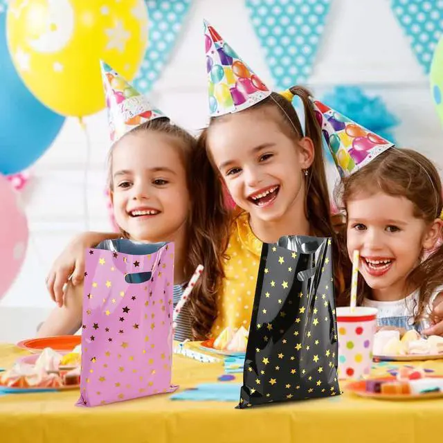 Alt view image 6 of 6 - 7.8 * 11.3inch Party Favor Bags 30PCS, Goodie Treat Loot Bags for Kids Children Birthday, Baby Shower, Easter Holiday Party Gift Wrap Decoration