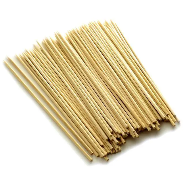 Alt view image 3 of 4 - 9-Inch, 100 Count Bamboo Skewer, 9", Brown (194)