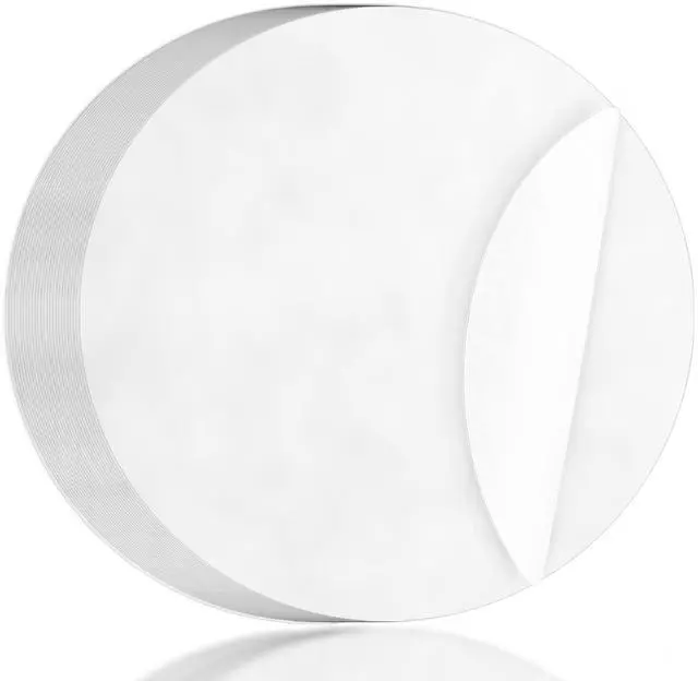 Main image of 100Pcs 9 IN Round Parchment Paper,Non Stick Parchment Paper for Baking,Air Fryer Liners,Suitable for Baking Cakes Pring Plates Ovens and Barbecues Tortilla Press(White)
