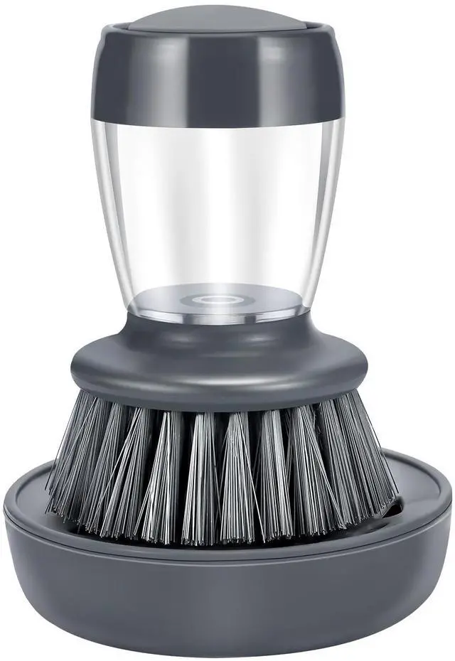 Main image of Soap Palm Brush Storage Set, 1 Piece Kitchen Brush with Bracket for Cleaning Pots, Pans and Sinks Scrub Brush Kitchen Scrub Brush