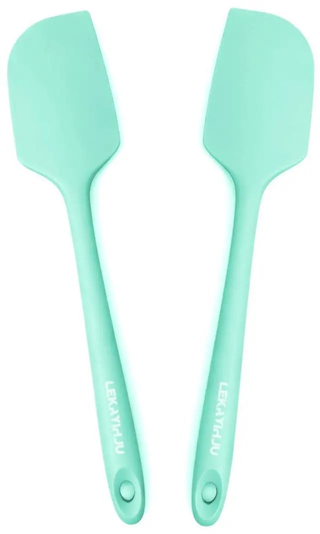 Main image of 600ºF Heat Resistant Large Silicone Spatula 11.3" Rubber spatula | 2 Pack Silicone Spatula Set for Baking,Scraping,Mixing Nonstick Cookware Safe Flexible Utensil for Cooking