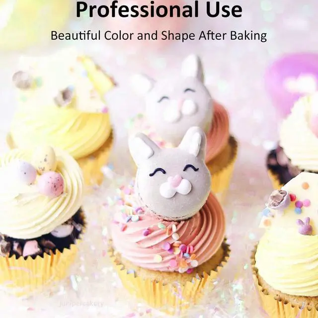 Alt view image 7 of 7 - Standard Cupcake Liners Gold Foil Muffin Baking Cups 150-Pack - Premium Greaseproof & Sturdy Cupcake Papers