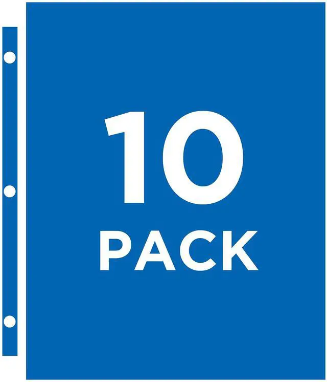 Alt view image 5 of 7 - Clear Mixed Format Photo Pages for 3 Ring Binder, Acid Free, Holds 4" x 6" Photos, 10 Photo Protectors (13401)
