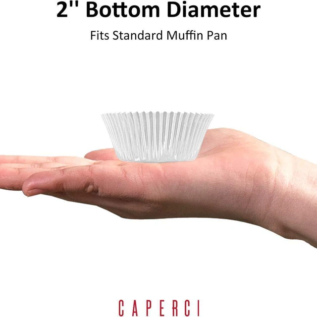 Alt view image 3 of 6 - Premium Silver Foil Cupcake Liners Standard Muffin Cups 150pcs | Sturdy, Easy Release, Greaseproof Heat-resistant Foil Baking Cups Perfect for Cupcakes & Muffins