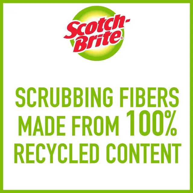 Alt view image 3 of 3 - ocelo No Scratch Scrub Sponges, 4 Sponges