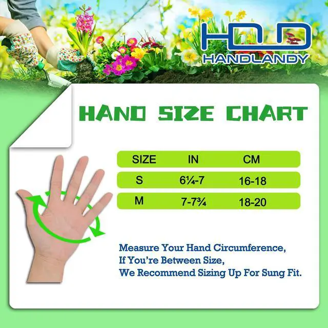 Alt view image 7 of 7 - 3 Pairs Garden Gloves for Women, Womens Gardening Gloves, S | Breathable Latex Free Nitrile Coated Ladies Yard Working Gloves, for Gardening, Landscaping, Weeding, Pruning, Gardener Gift