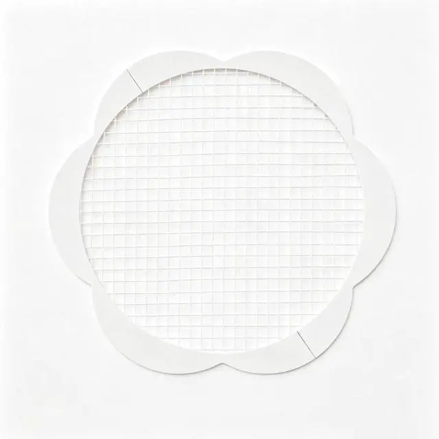 Main image of Disposable Shower Drain Hair Catcher Mesh Stickers 20 Pack | FlowerShape Adhesive Drain Protector, Traps Human & Pet Hair, Prevents Clogs, Smooth Water Flow for Shower, Bathtub & Sink