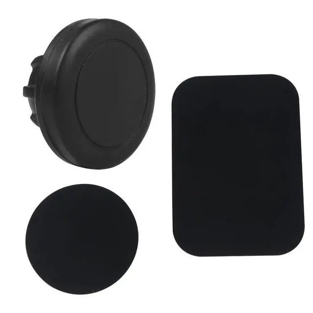 Alt view image 5 of 7 - 2 Pack Magnetic Phone Holder Mount Magnet and Metal Plate with 17mm Ball Joint Socket Replacement Base for Car Smartphone Stand Air Vent Windshield Dashboard Cradle-Less Stick-On Case