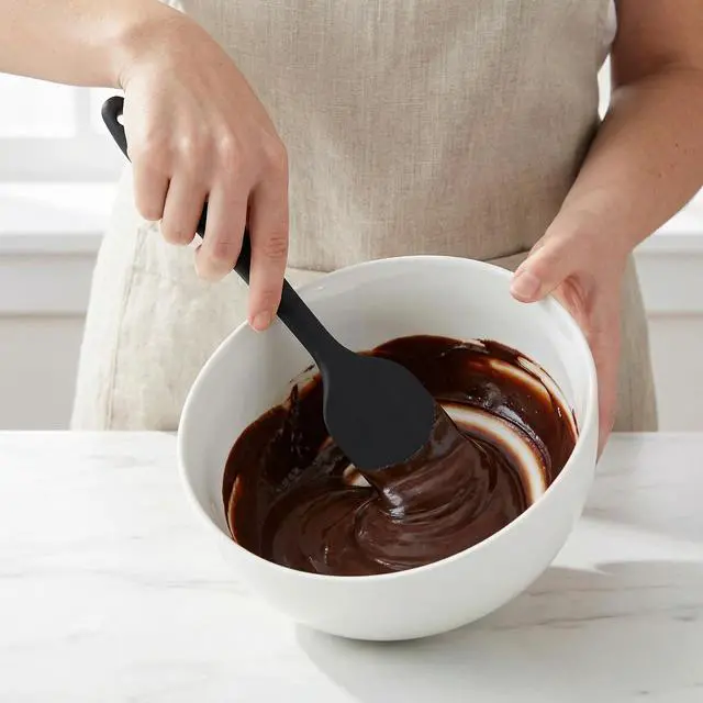 Alt view image 7 of 7 - 3 Pcs Silicone Spatula,Food Grade Rubber Spatula, Spatulas Silicone Heat Resistant, for Baking, Cooking, non Stick, Dishwasher Safe, BPA Free