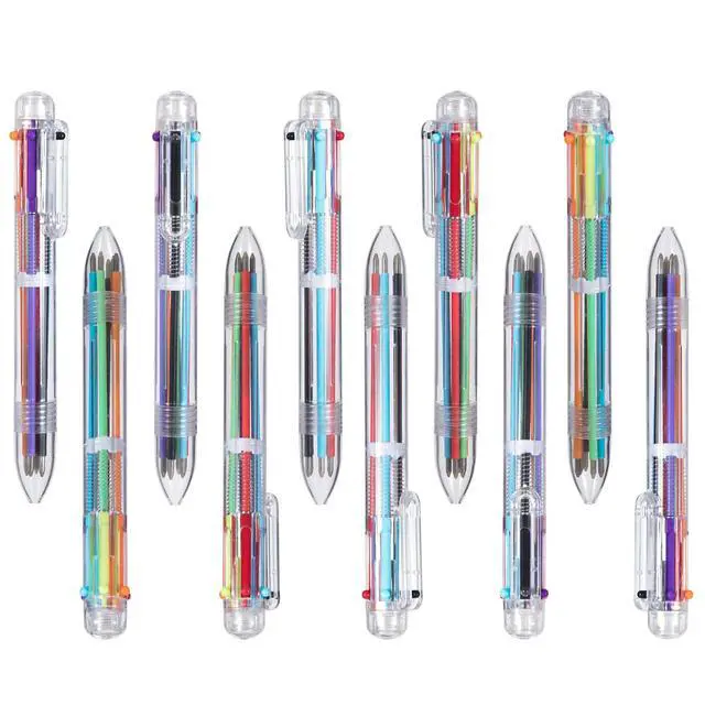 Alt view image 3 of 7 - favide 22 Pack 6-in-1 Multicolor Pen for Children Gift Kids Party Favors | 0.5mm 6-Color Fun Kawaii Ballpoint Pens for Birthdays Office School Supplies Students Children Gift,Kids Party Favors