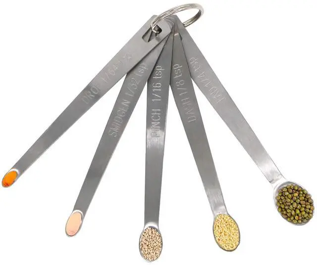 Main image of 1Pack Mini Measuring Spoon Set, Small Teaspoon for Tiny Measurement | Stainless Steel, Rust-Free, Dishwasher-Safe, High Precision, Easy-Read Markings, Multi-Purpose, Lightweight & Durable